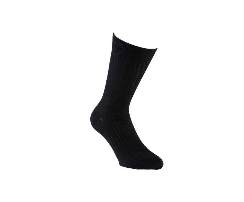 Chaussettes en fil d’écosse marine AZERTI