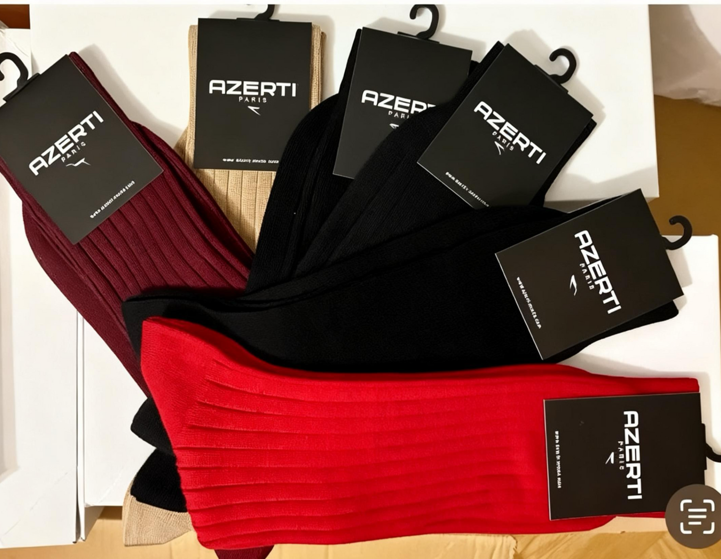 Pack 3 Paires - Chaussettes Homme en Fil d'Écosse