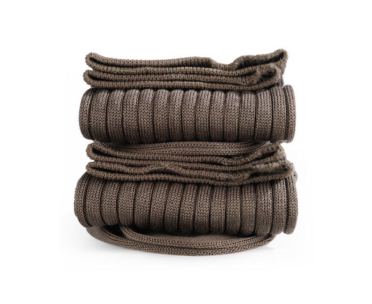 Chaussettes Homme en Fil d’Écosse taupe