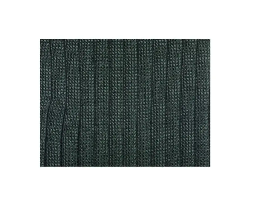 Chaussettes en fil d’écosse vert AZERTI