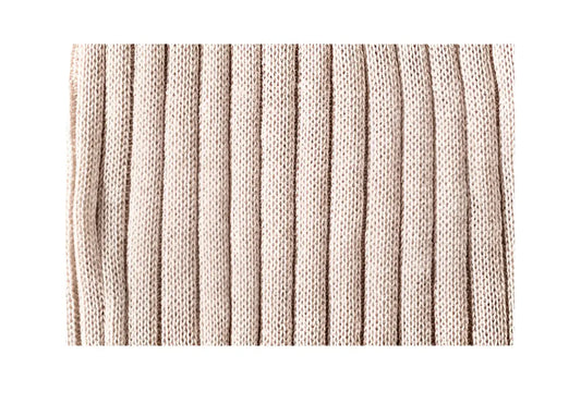 Chaussettes en fil d’écosse beige AZERTI