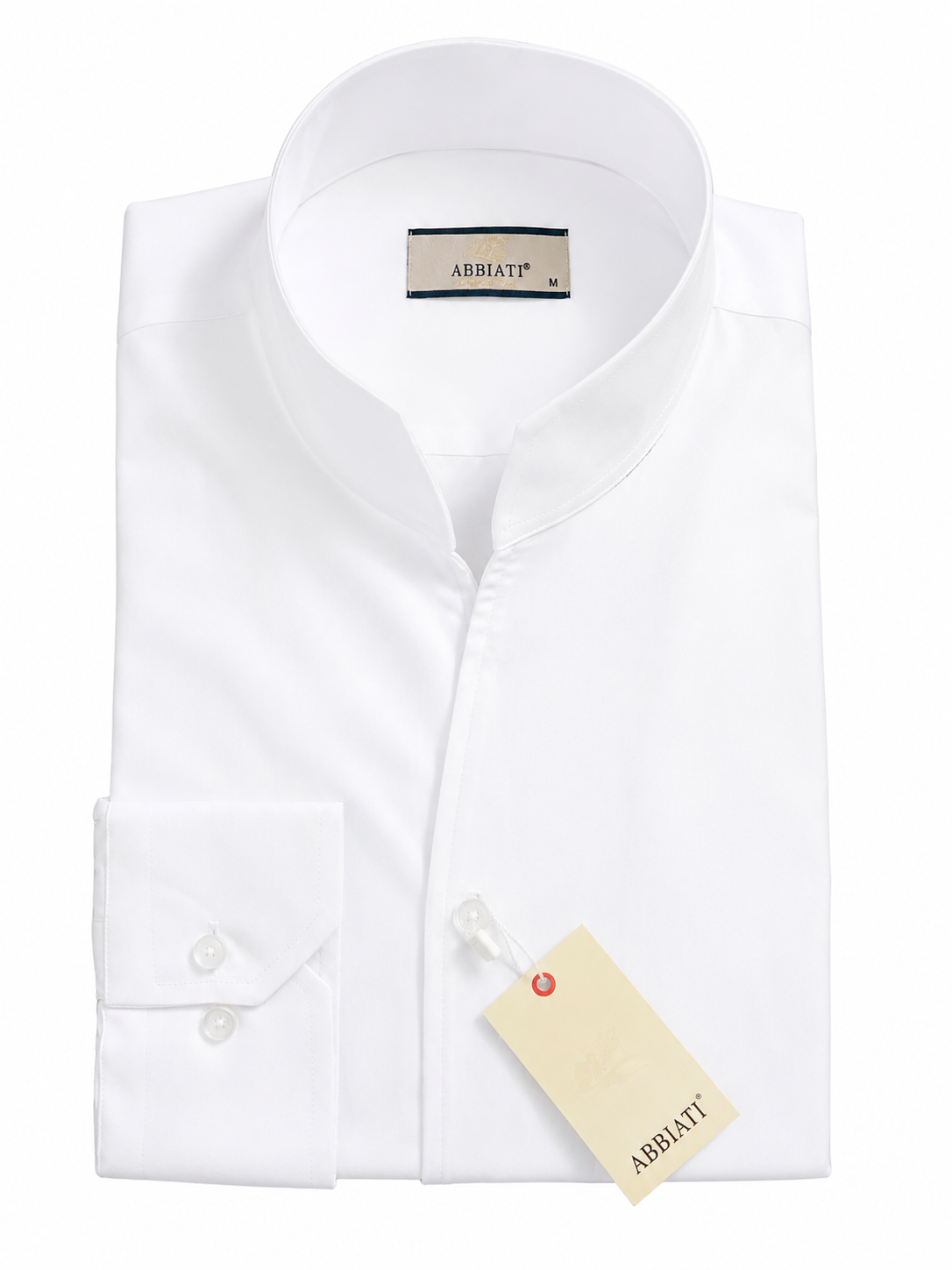 Chemise blanche col tulipe