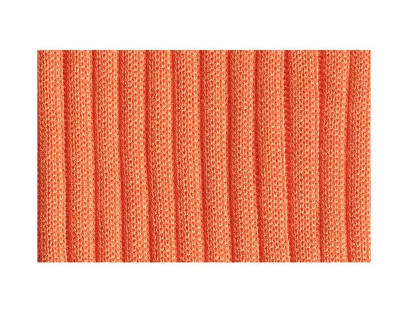 Chaussettes en fil d’écosse orange AZERTI