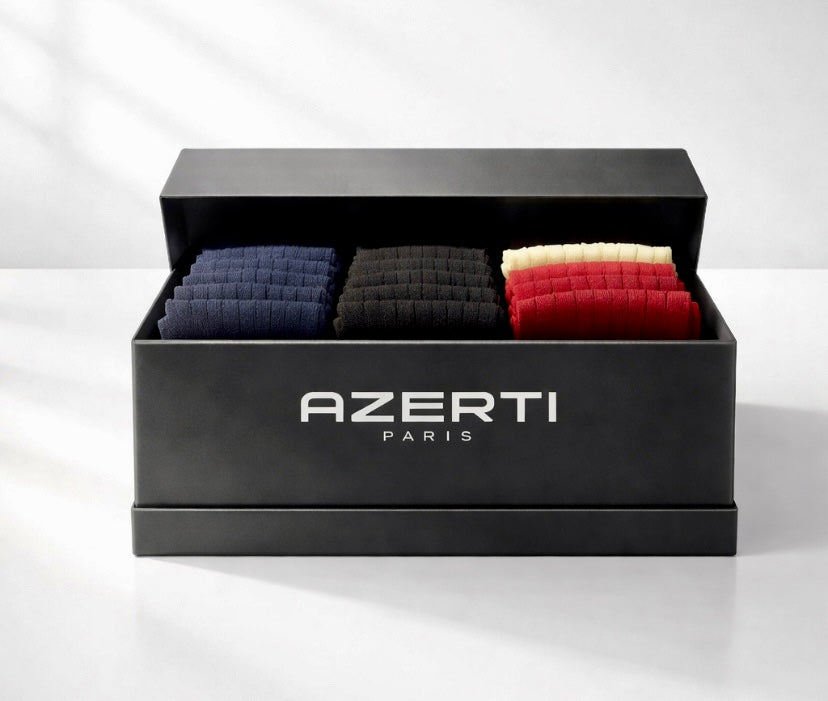 Coffret de 5paires de chaussettes en coton fil d’ecosse