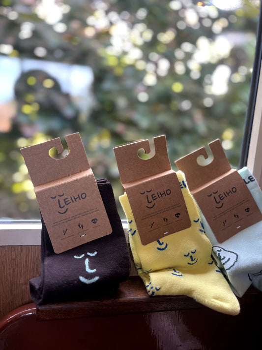 Chaussettes élégantes en fil d'écosse pour homme