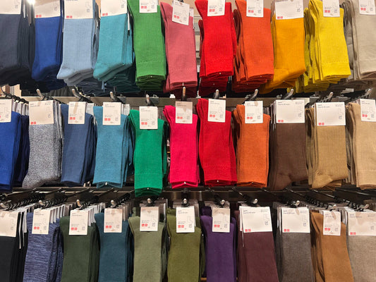Chaussettes casual en fil d'écosse pour hommes élégants