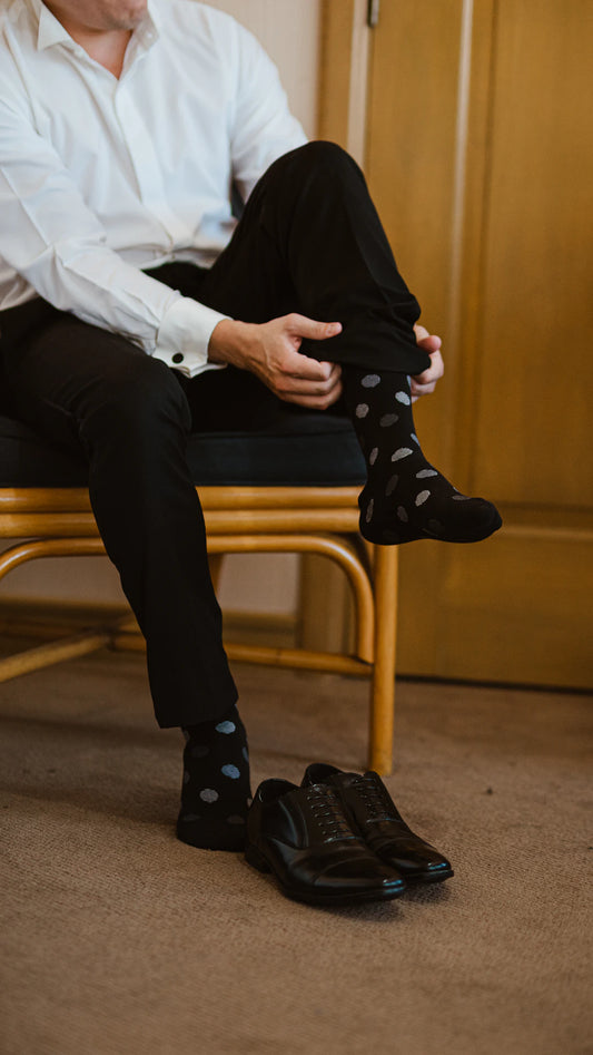 Chaussettes en fil d'écosse pour hommes  élégance et confort
