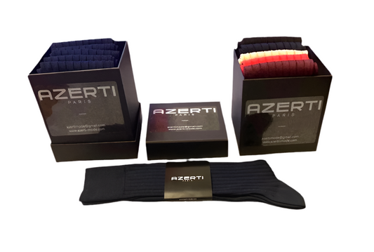 Coffret de 5paires de chaussettes en coton fil d’ecosse