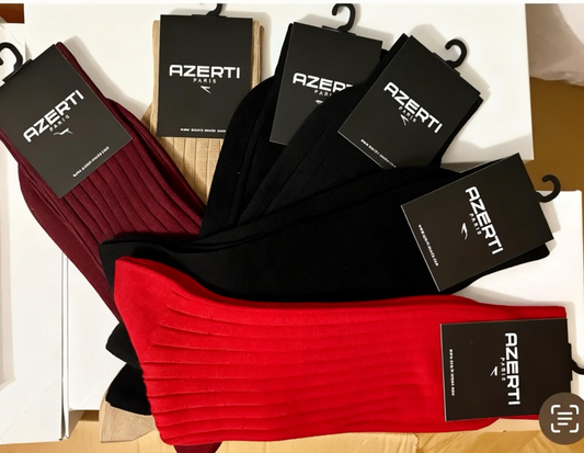 Pack 3 Paires - Chaussettes Homme en Fil d'Écosse