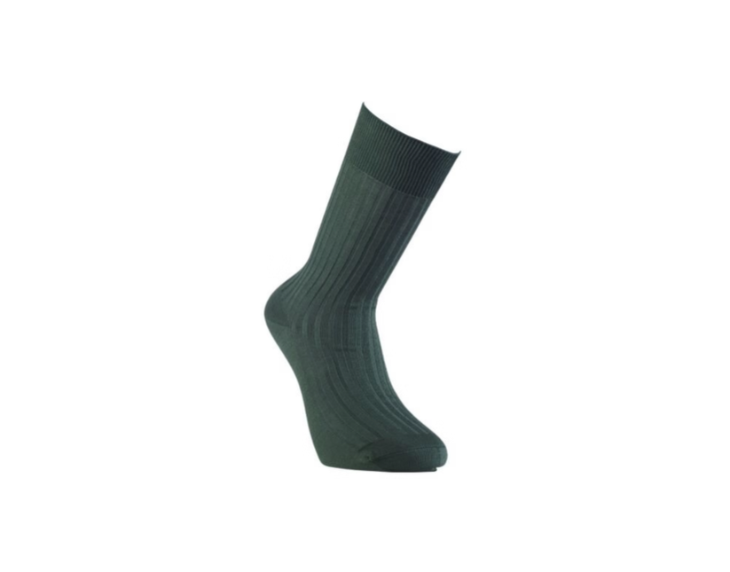 Chaussettes en fil d’écosse vert