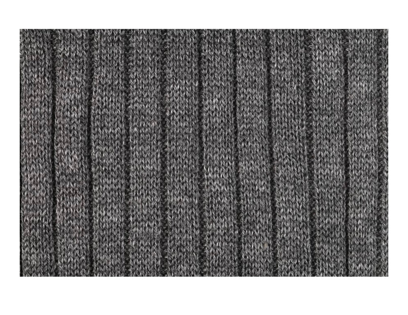 Chaussettes en fil d’écosse gris moyen