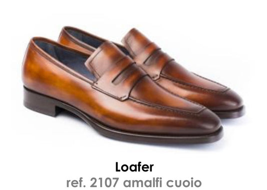 Chaussures en cuir mocassin loafer zampiere .