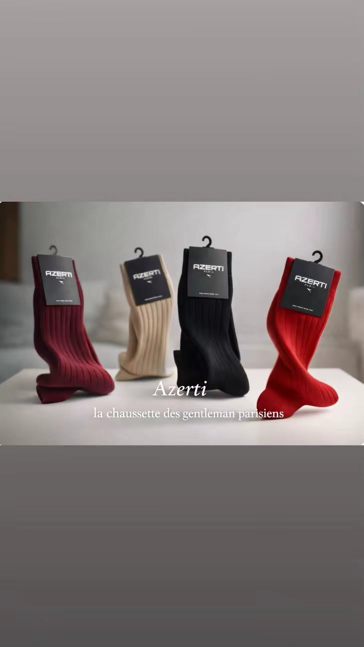 coffret de 5 paires de chaussettes en fil d'écosse
