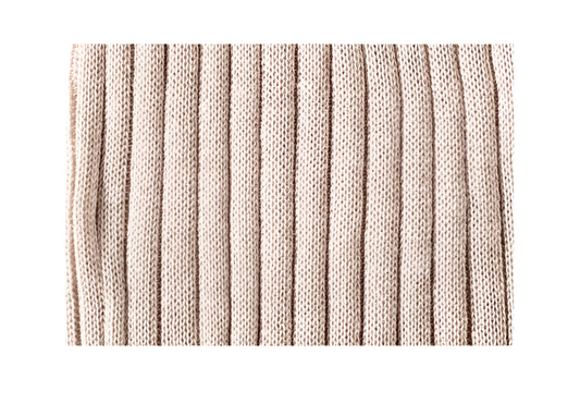 Chaussettes en fil d’écosse beige