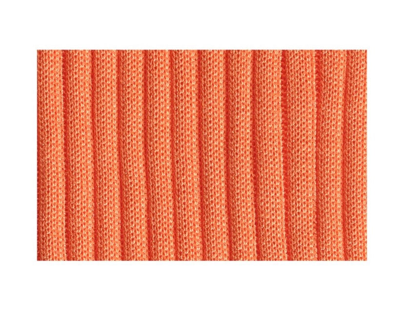 Chaussettes en fil d’écosse orange