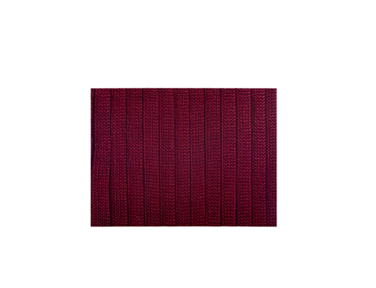 Chaussettes bordeaux en fil d’écosse.